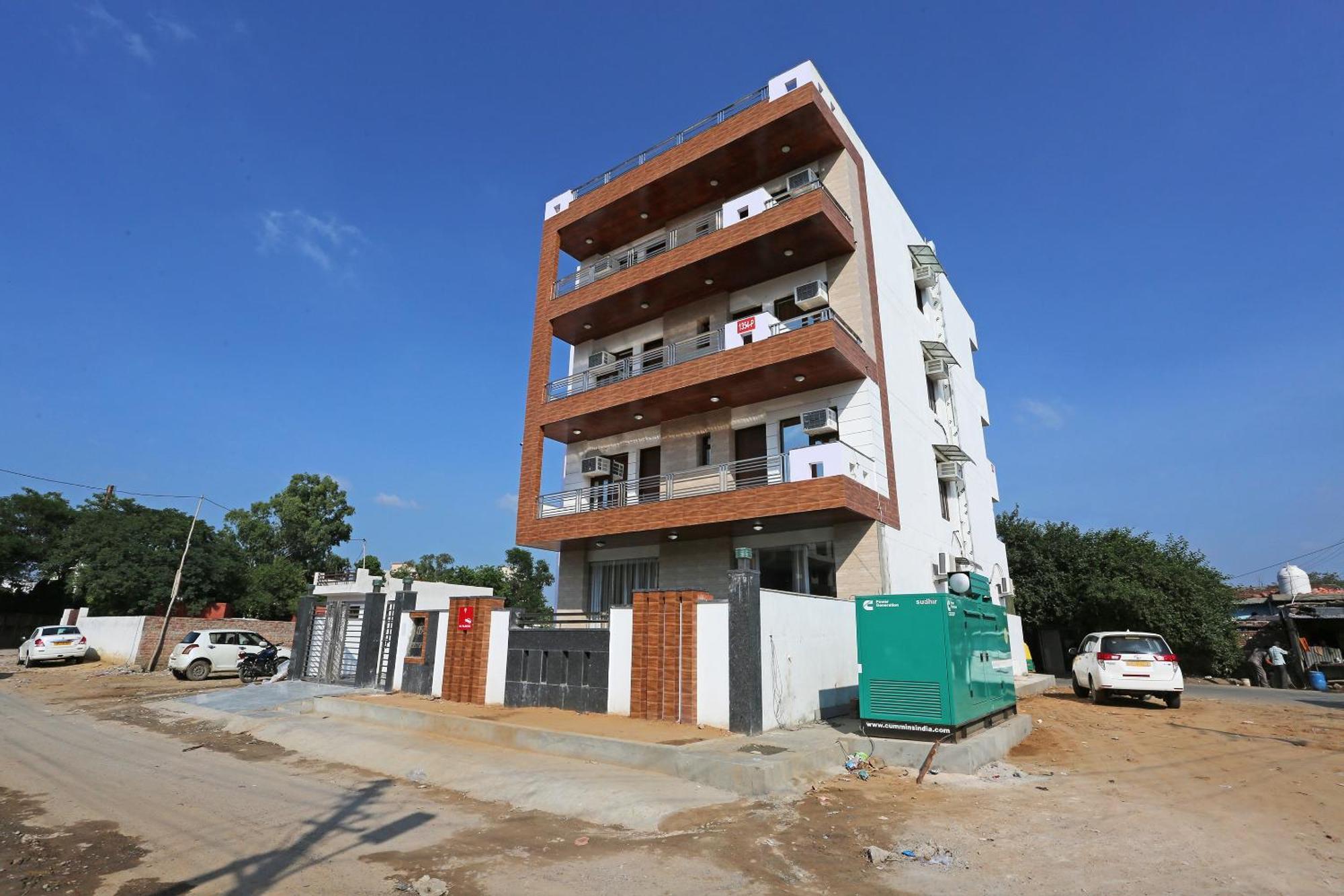 Hotel O Green Residency Near Appu Ghar Gurgaon Ngoại thất bức ảnh