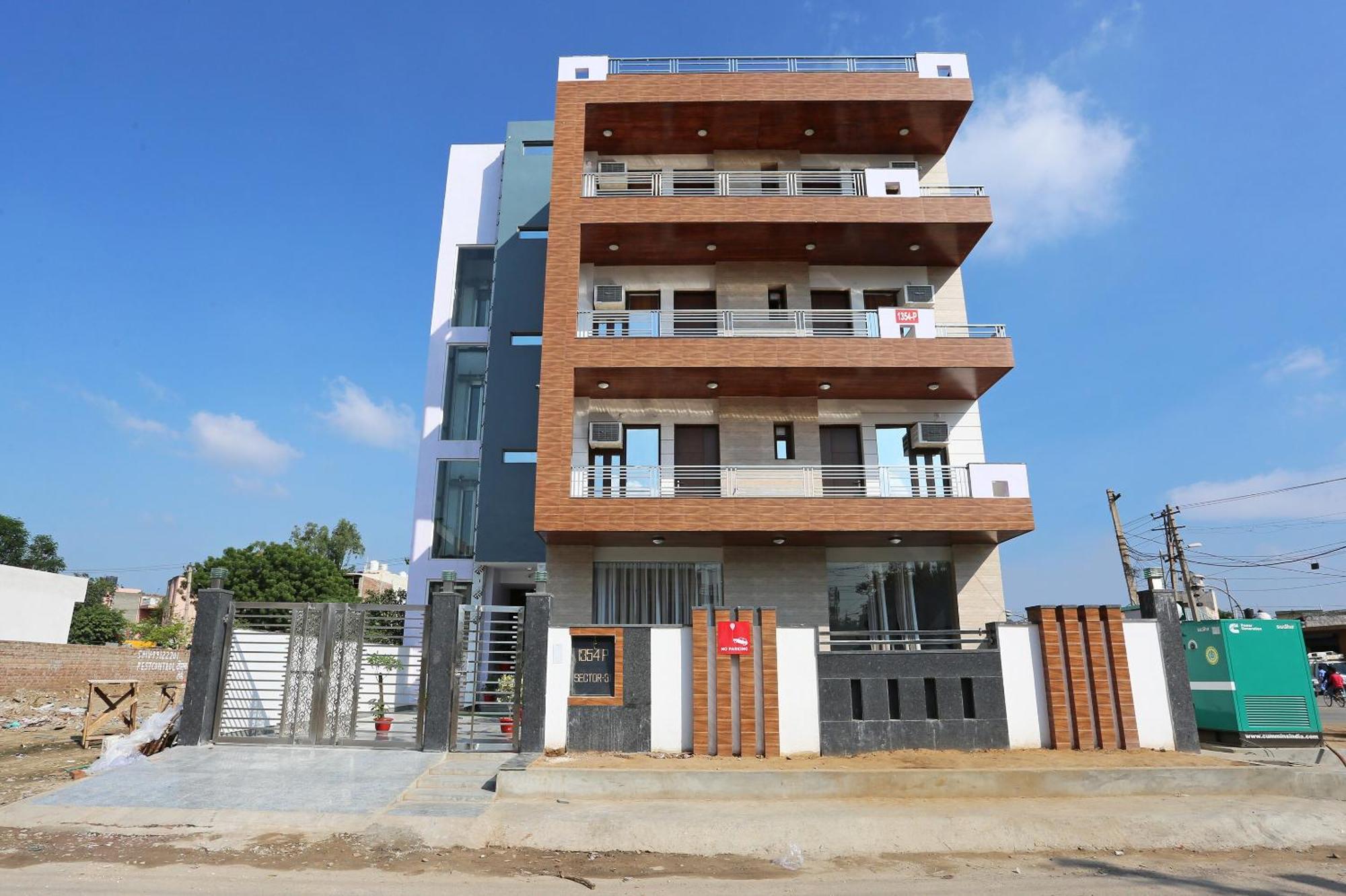 Hotel O Green Residency Near Appu Ghar Gurgaon Ngoại thất bức ảnh
